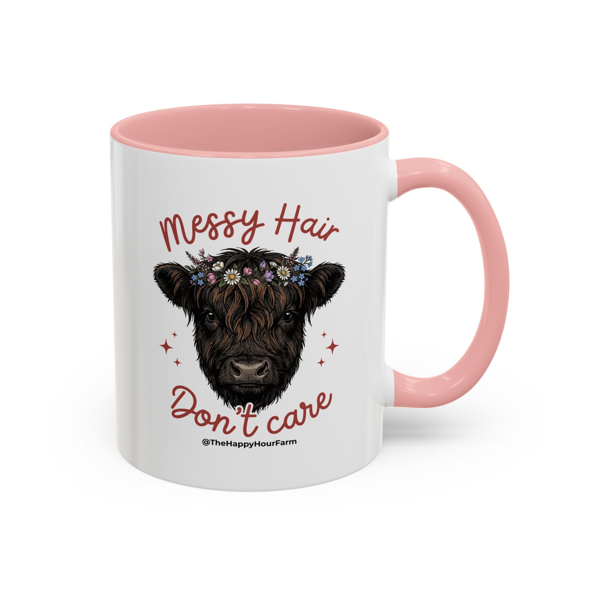 Messy Hair, Don't Care Coffee Mug