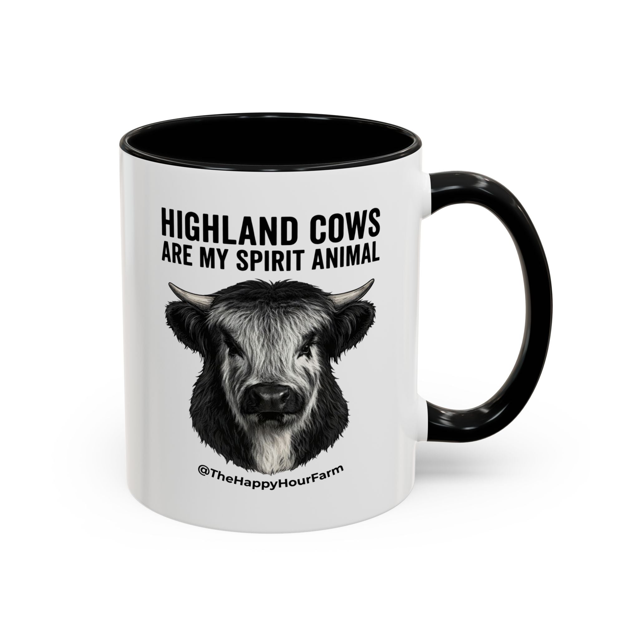 Highland Cows Are My Spirit Animal Coffee Mug