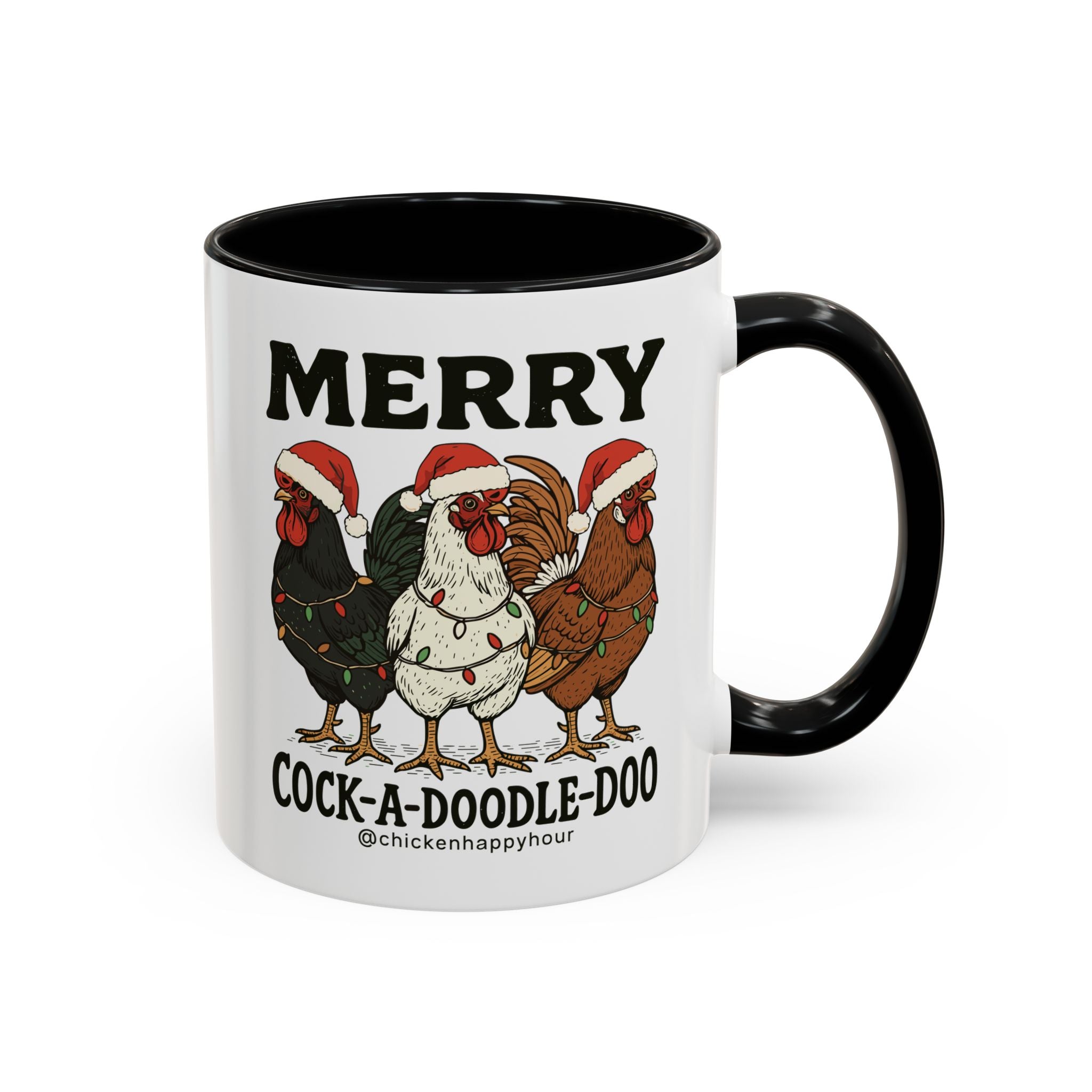 Merry Cock a Doodle Doo Coffee Mug