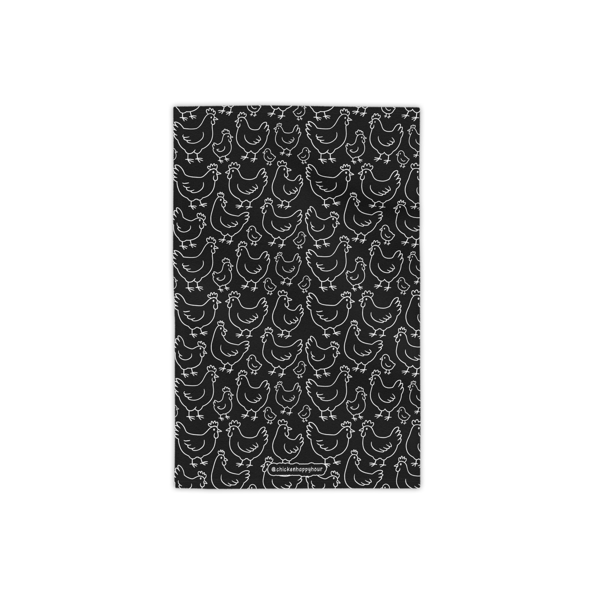 Chicken Pattern Beach Towel