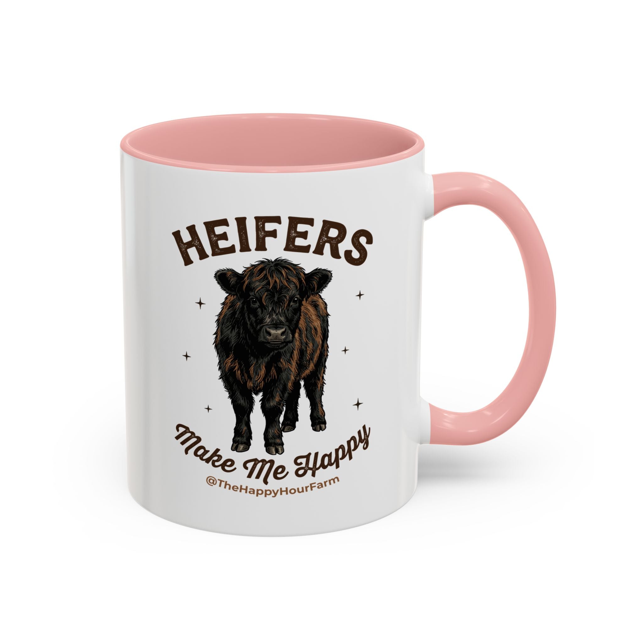 Heifers Make Me Happy Coffee Mug
