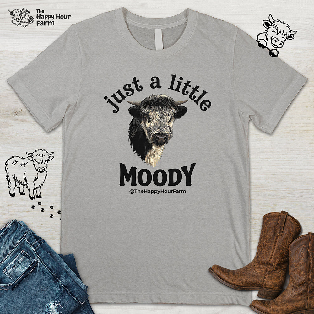 Just a Little Moody Unisex Tee