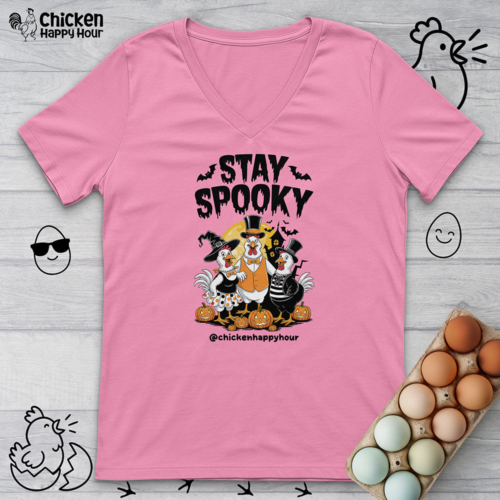 Stay Spooky V-Neck Tee