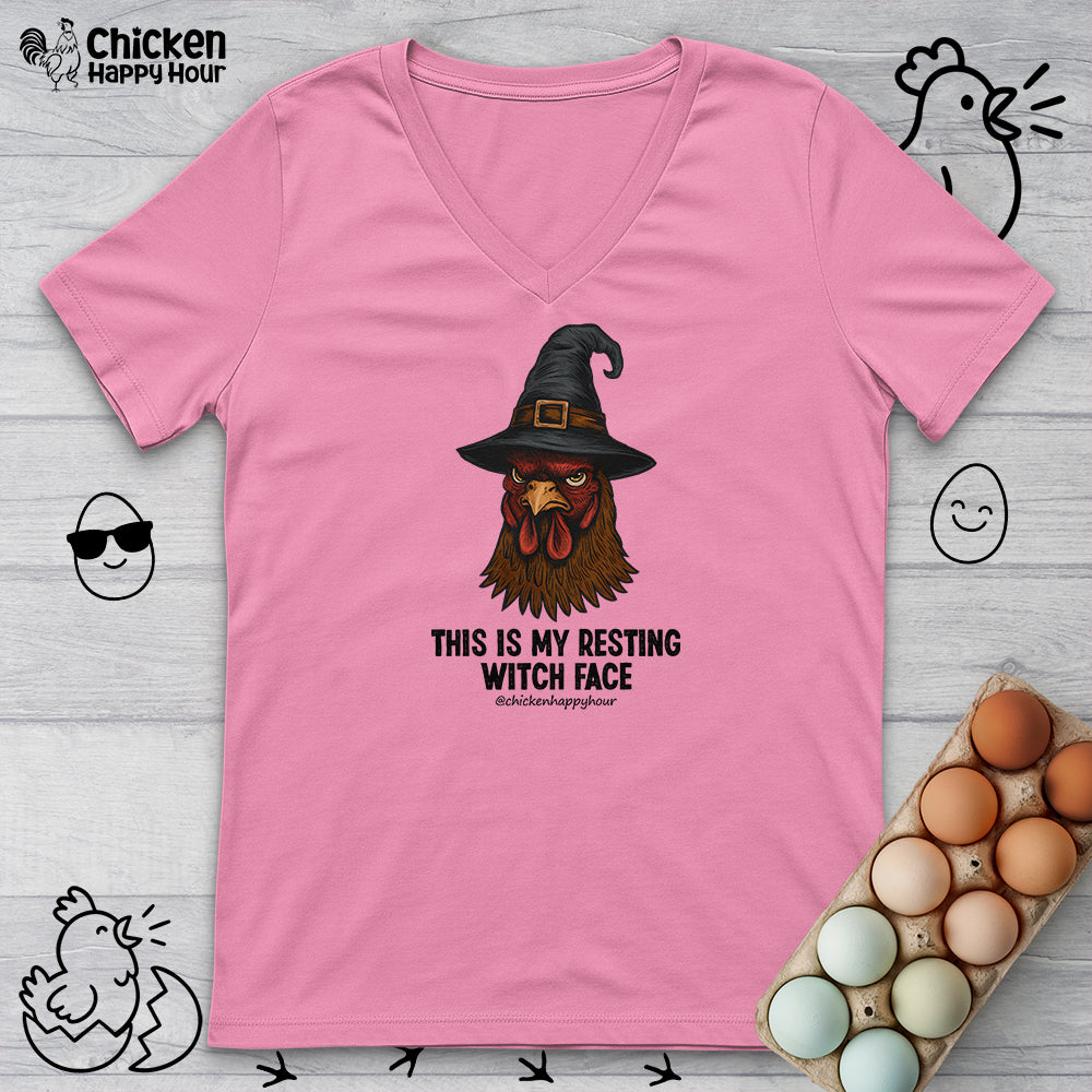 This Is My Resting Witch Face V-Neck Tee