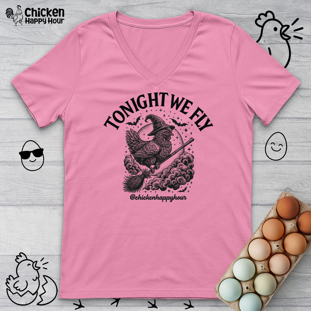 Tonight We Fly 2 V-Neck Tee