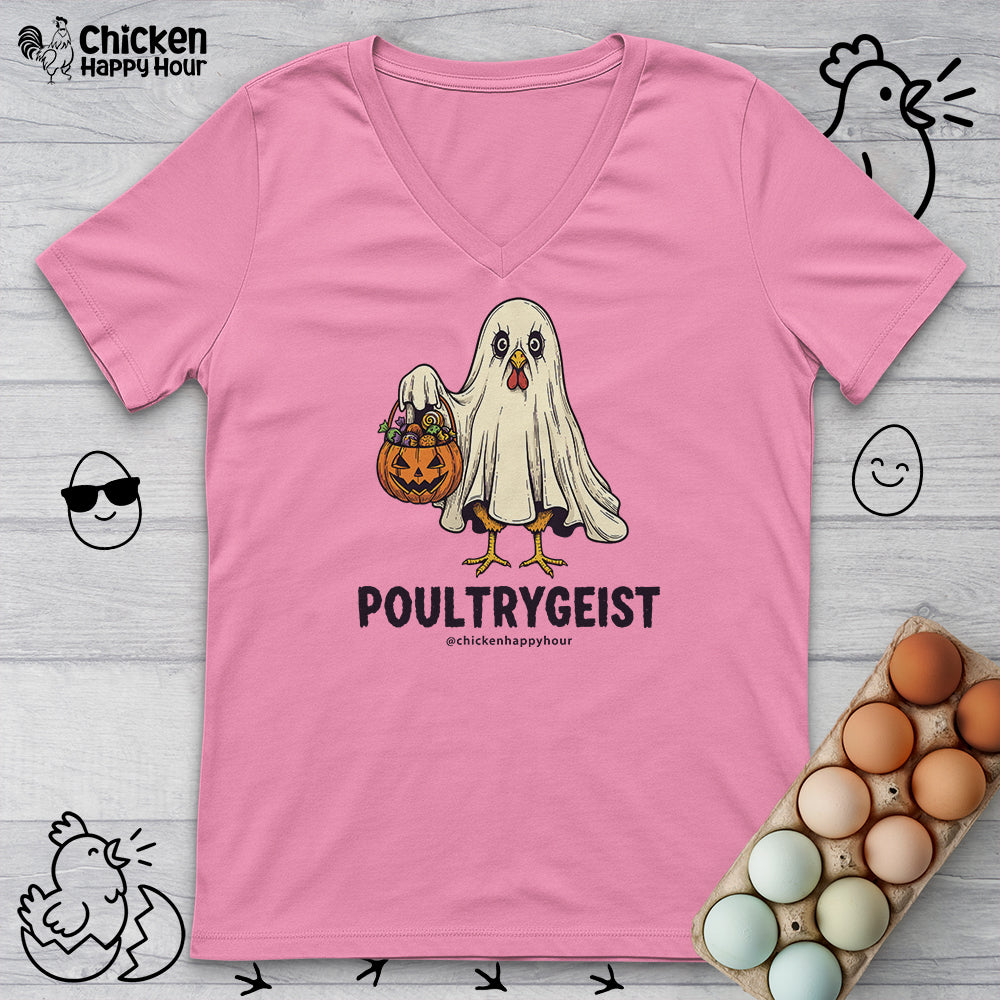 Poultrygeist V-Neck Tee
