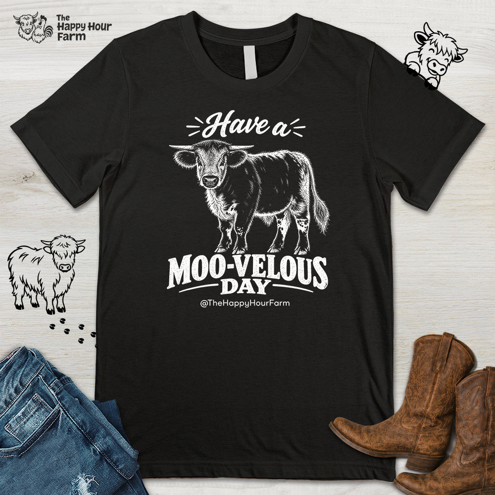 Have a MOO-VELOUS Day Unisex Tee