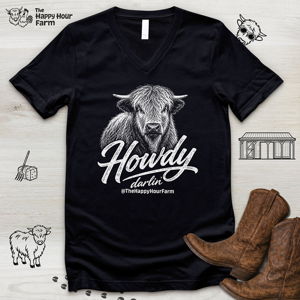 Howdy Darlin V-Neck Tee