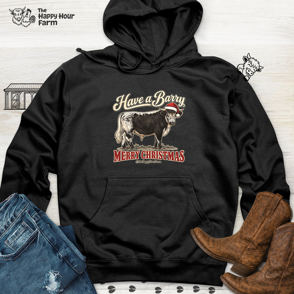 Have a Barry MERRY CHRISTMAS Hooded Sweatshirt