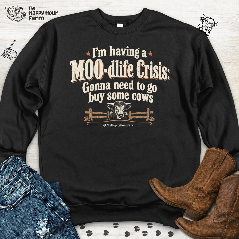 MOO-dlife Crisis Sweatshirt