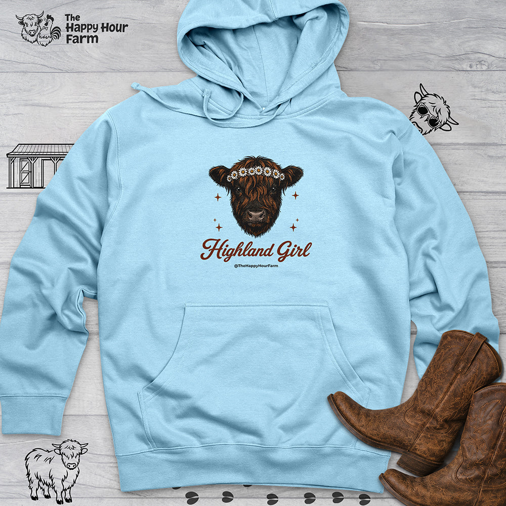 Highland Girl Hooded Sweatshirt