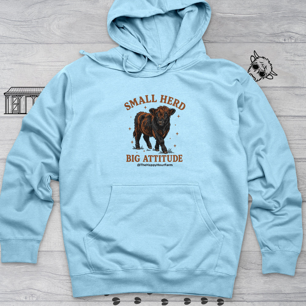 Small Herd Big Attitude Hooded Sweatshirt