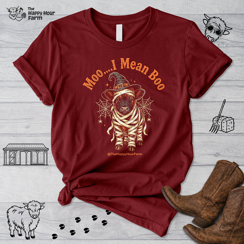 Moo I Mean Boo Unisex Tee