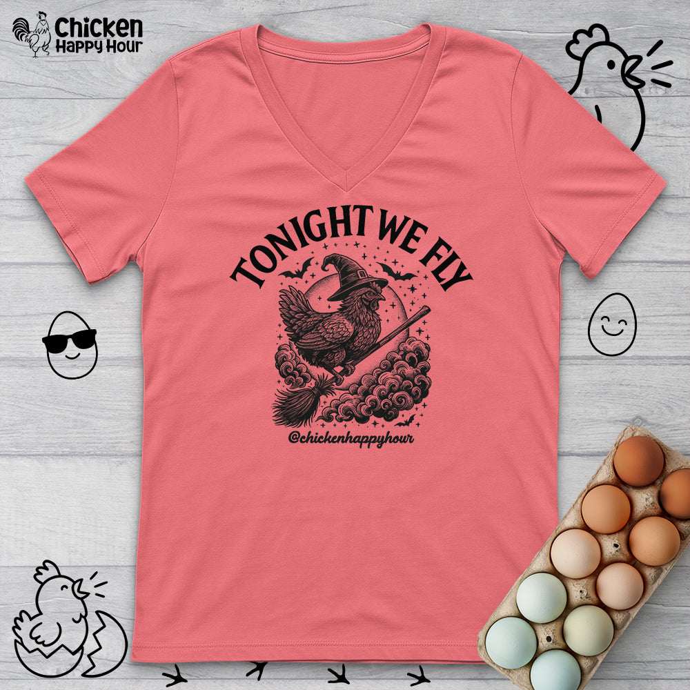 Tonight We Fly 2 V-Neck Tee