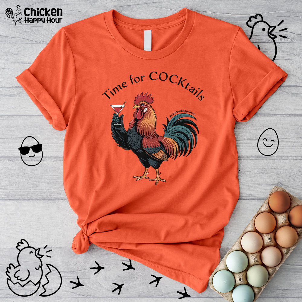 Time for Cocktails Unisex Tee