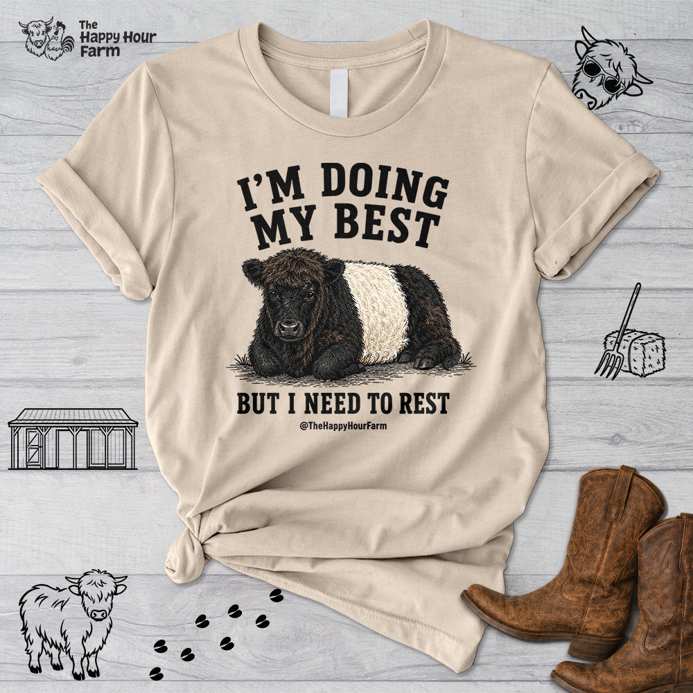 I'm Doing My Best Unisex Tee