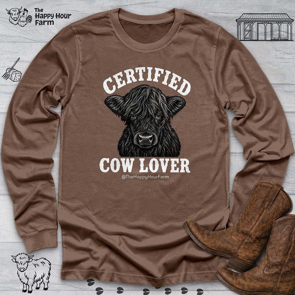 Certified Cow Lover Long Sleeve