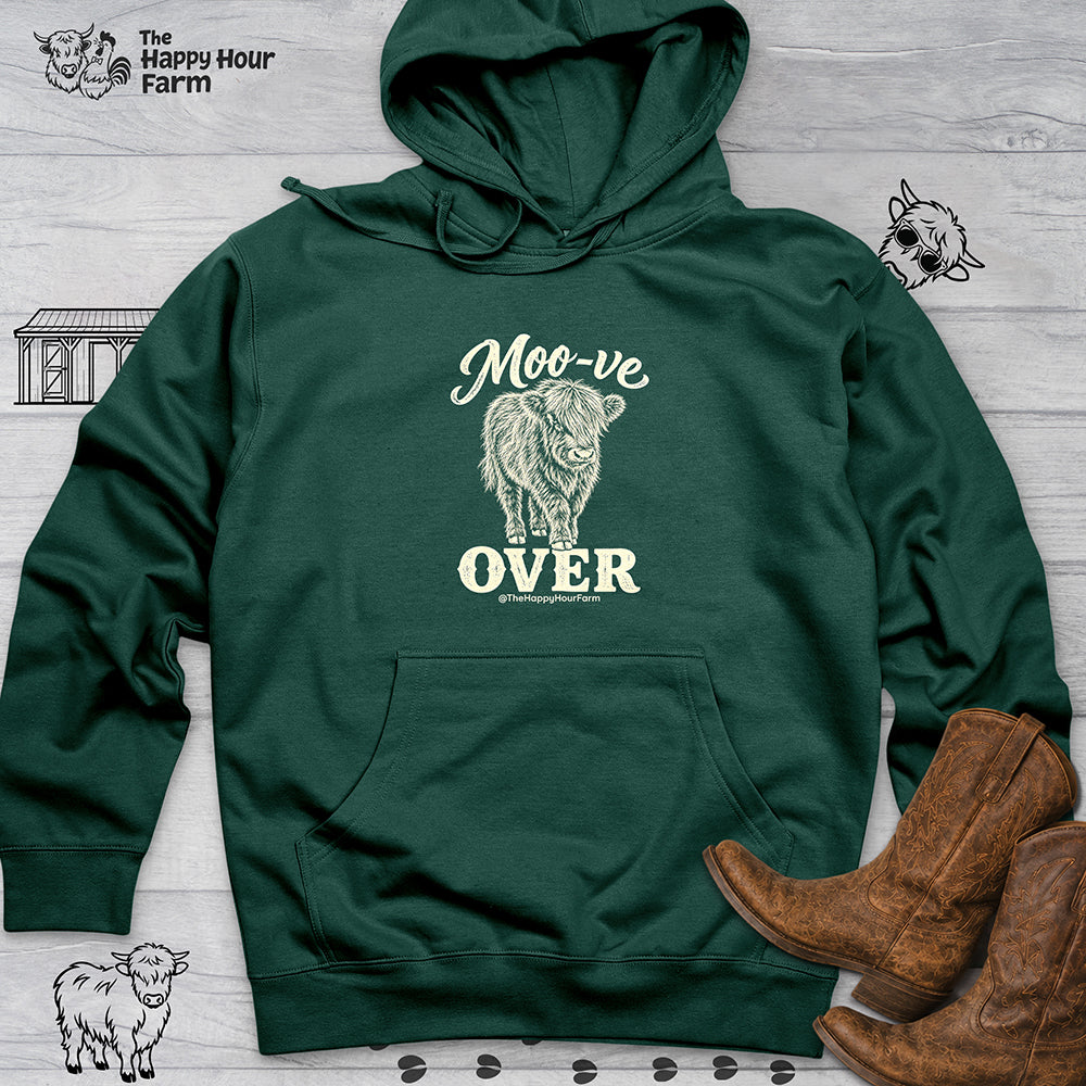 Moo-ve OVER Hooded Sweatshirt