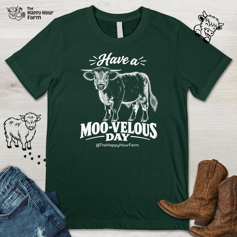 Have a MOO-VELOUS Day Unisex Tee