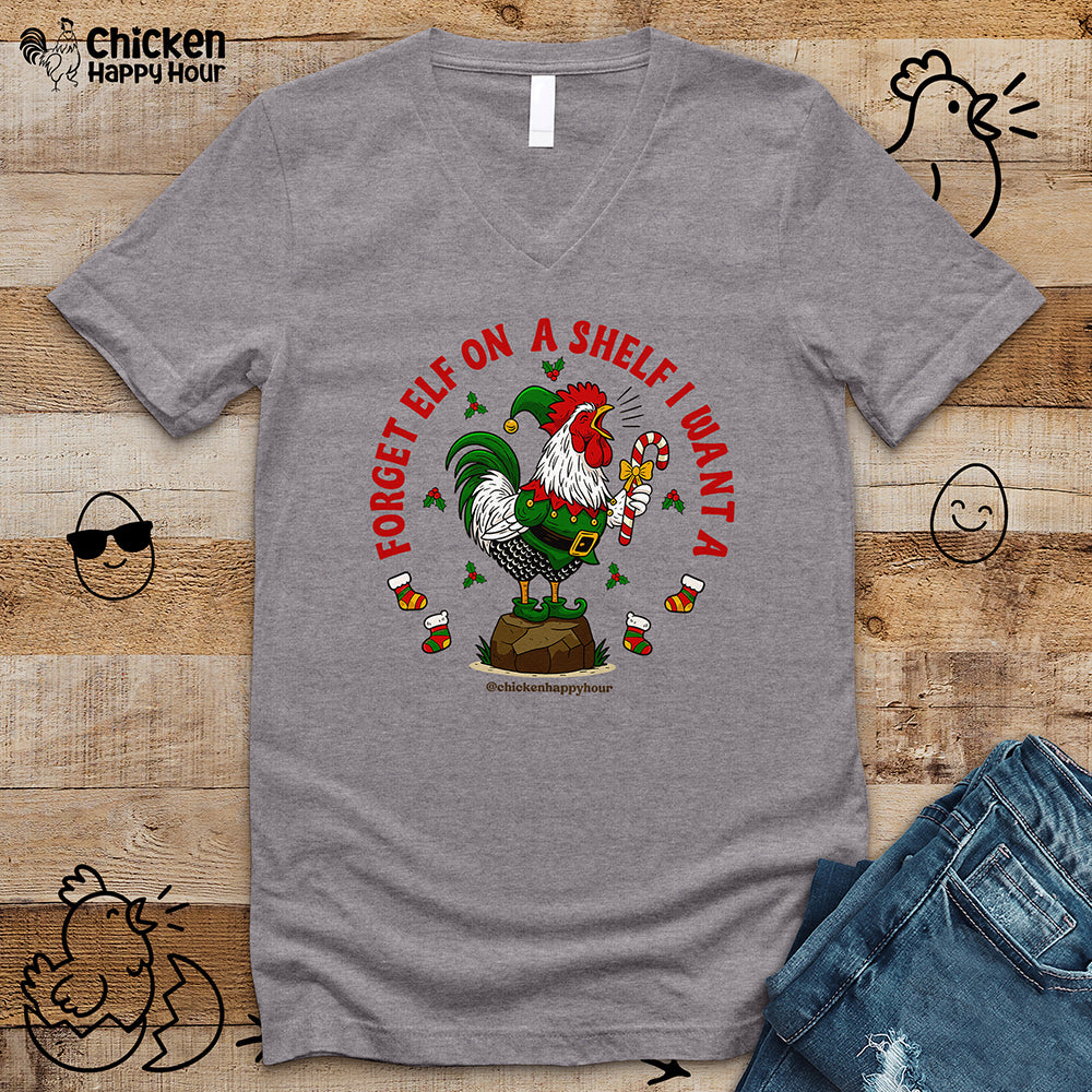 Forget Elf on a Shelf I Want A V-Neck Tee