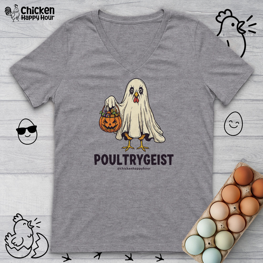 Poultrygeist V-Neck Tee