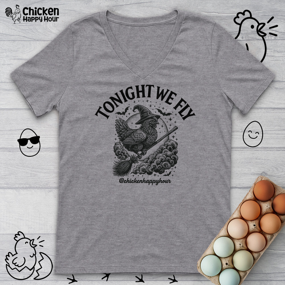 Tonight We Fly 2 V-Neck Tee