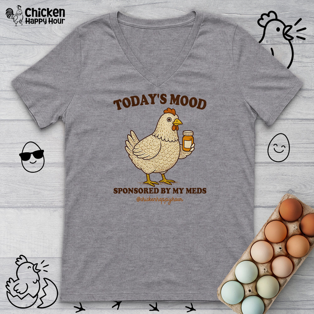 Today's Mood V-Neck Tee