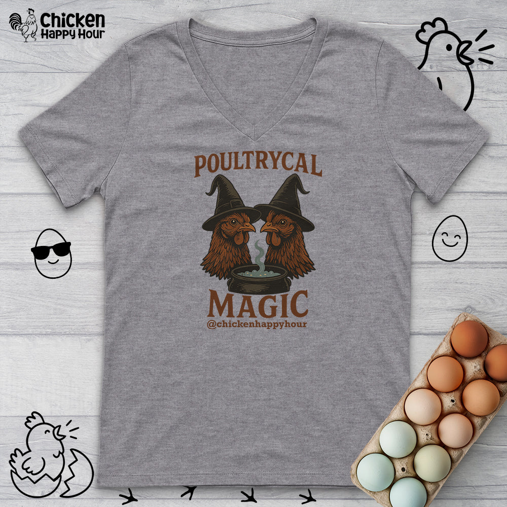 Poultrycal Magic 02 V-Neck Tee