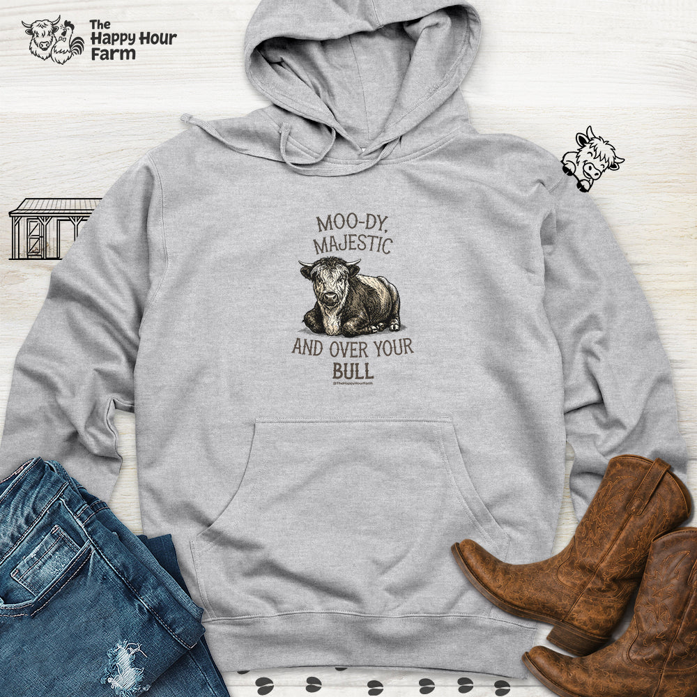 Moody Majestic Hooded Sweatshirt