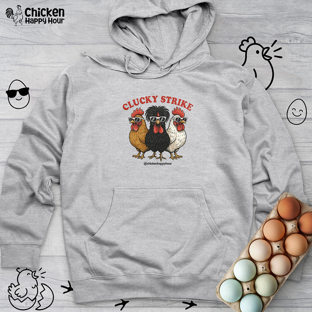 Clucky Strike Hooded Sweatshirt