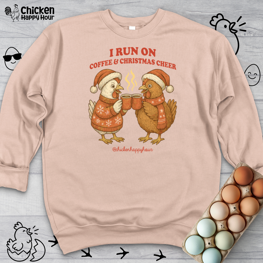I Run on Coffee & Christmas Cheer Sweatshirt