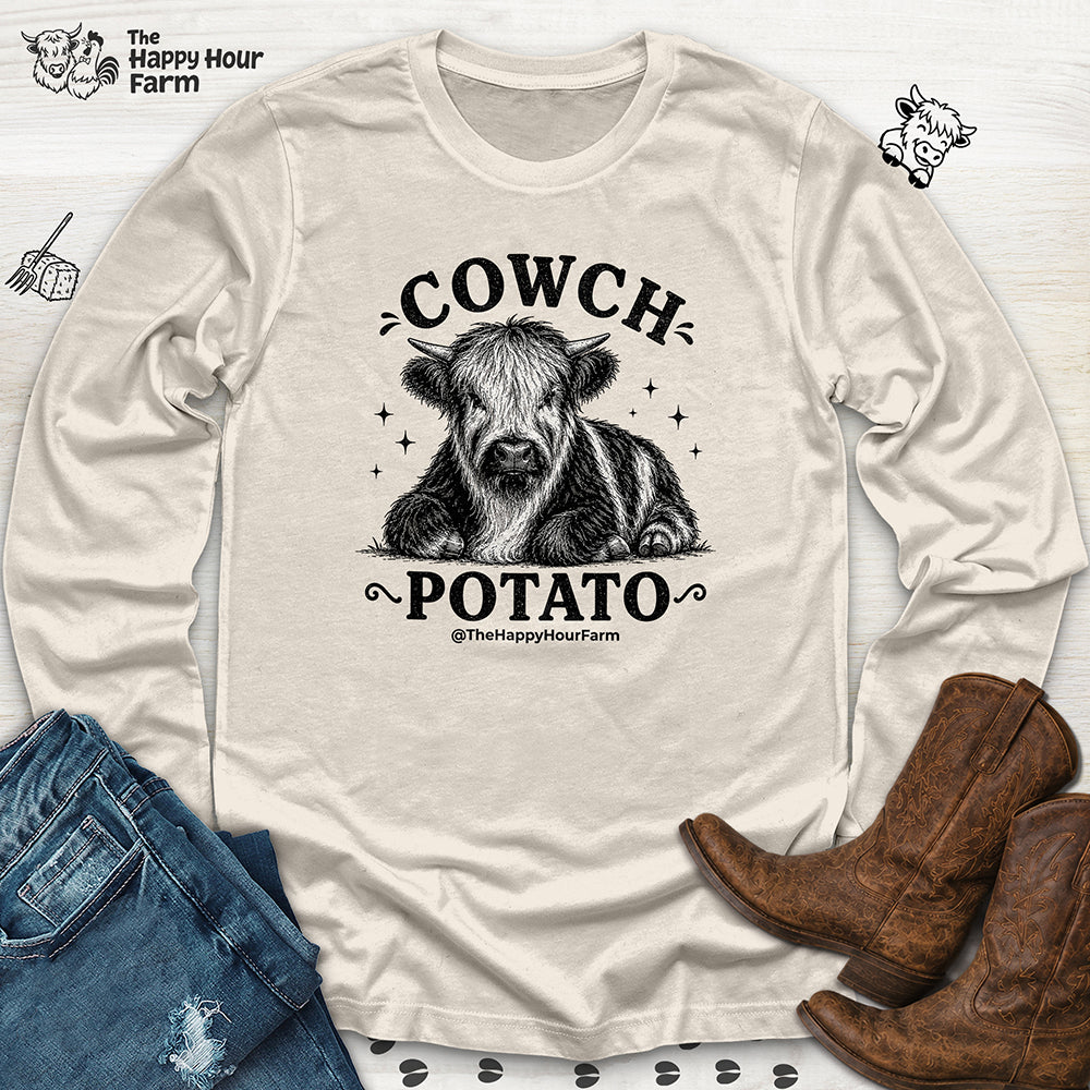 Cowch Potato Long Sleeve