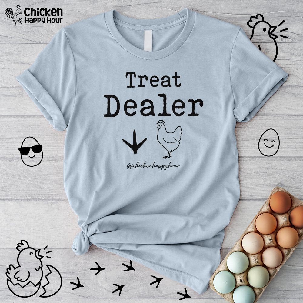 Treat Dealer with Chicken Unisex Tee