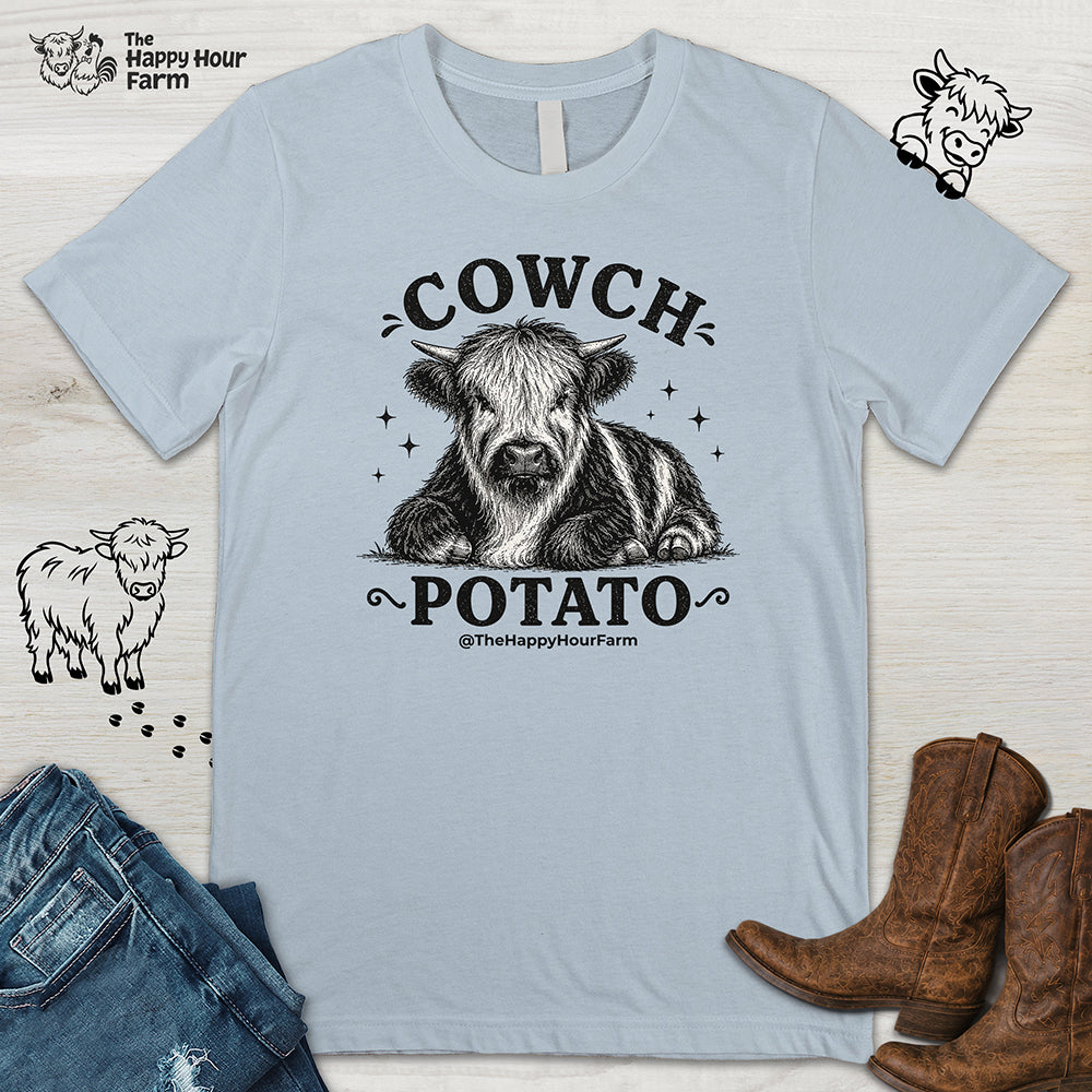 Cowch Potato Unisex Tee