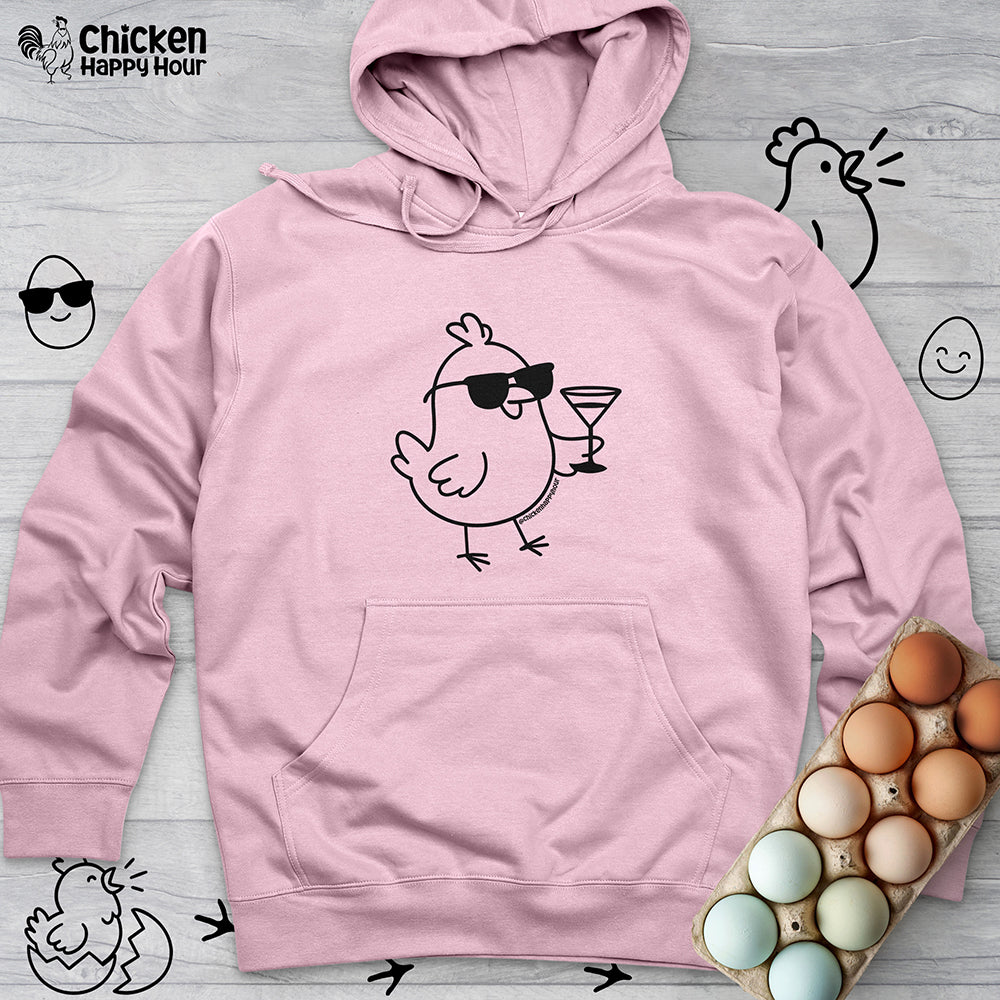 Chicken With Tequila Hooded Sweatshirt