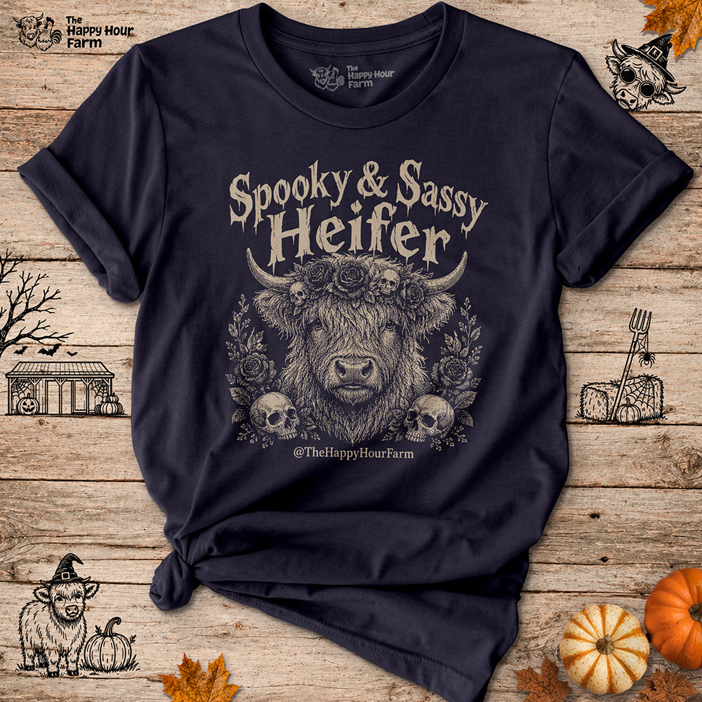 Spooky & Sassy Heifer Unisex Tee