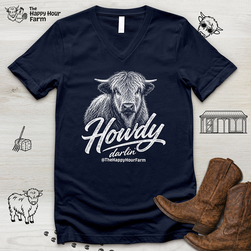 Howdy Darlin V-Neck Tee