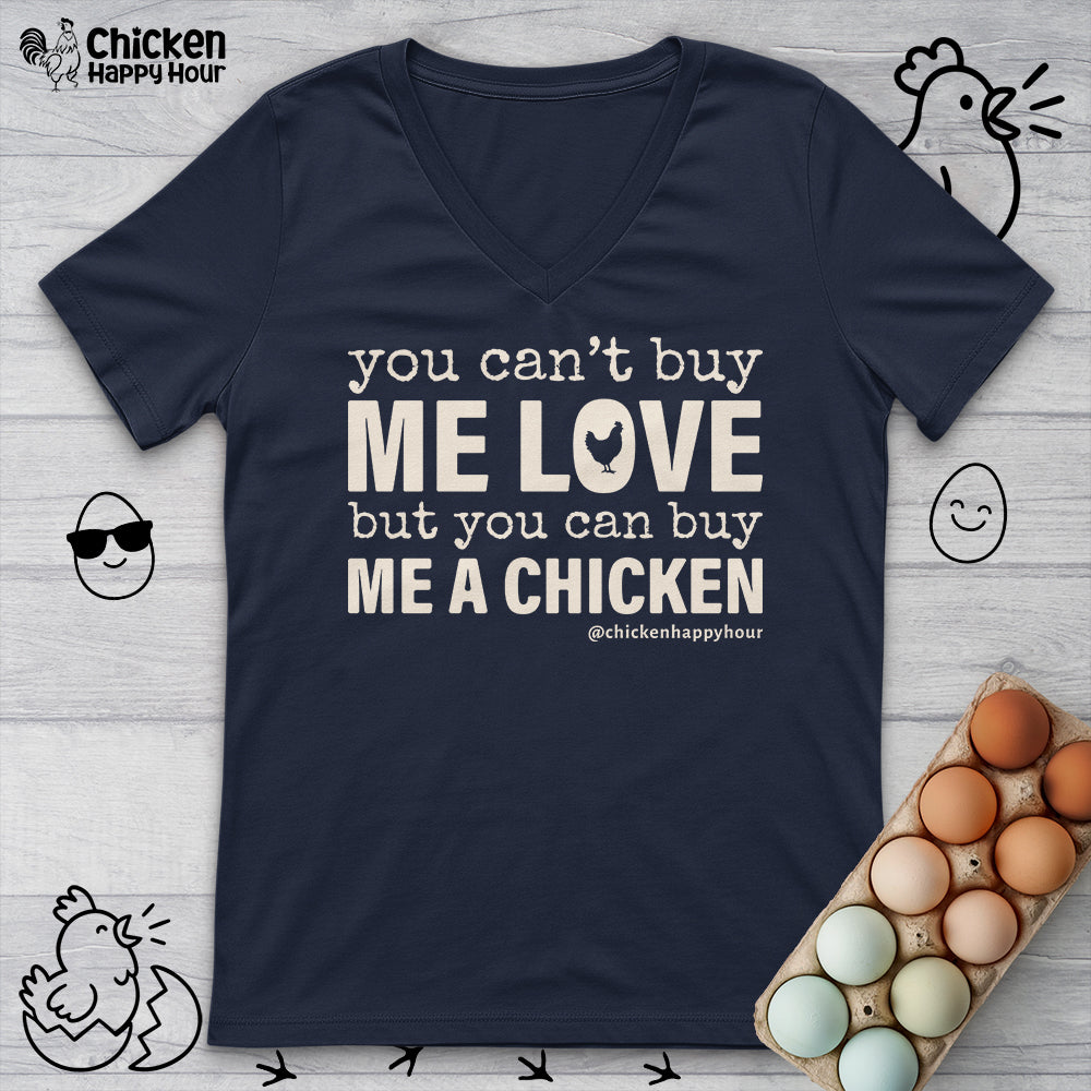 You Can’t Buy Me Love V-Neck Tee