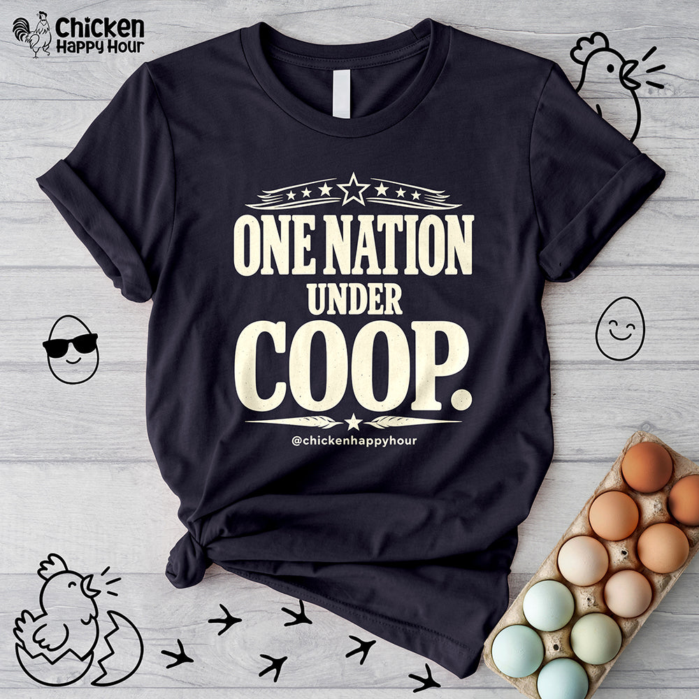 One Nation Under Coop Unisex Tee