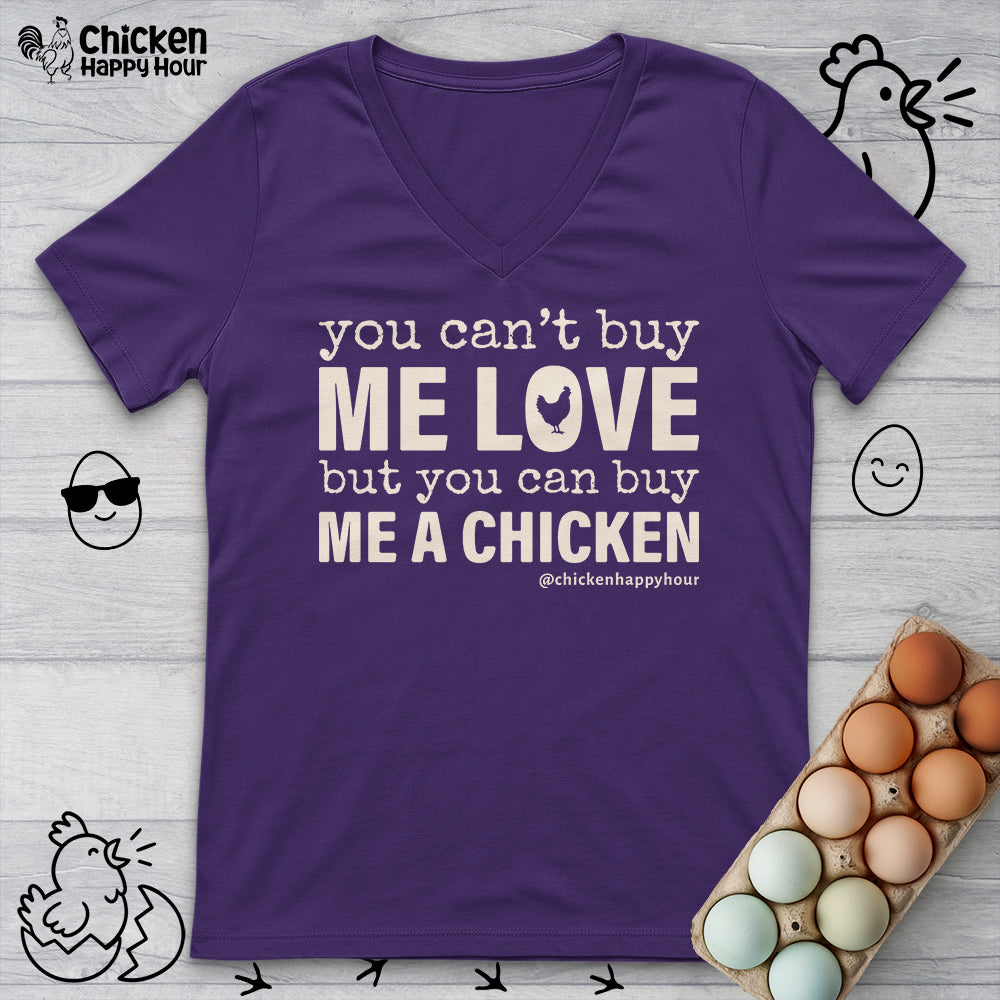 You Can’t Buy Me Love V-Neck Tee