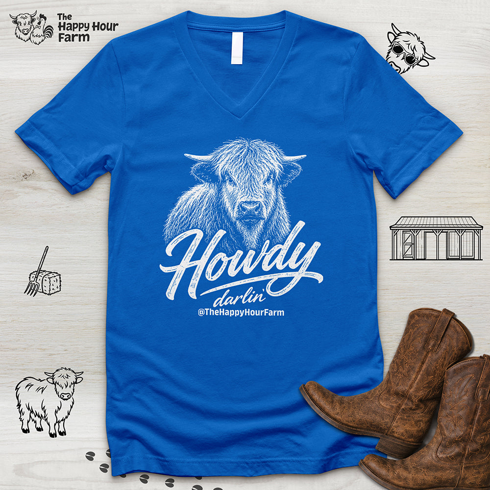 Howdy Darlin V-Neck Tee
