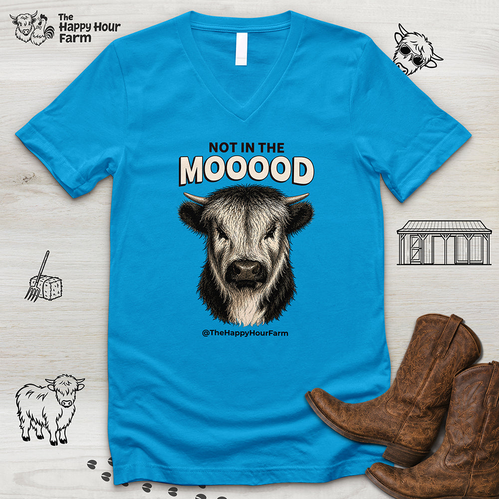 Not In The Mood V-Neck Tee