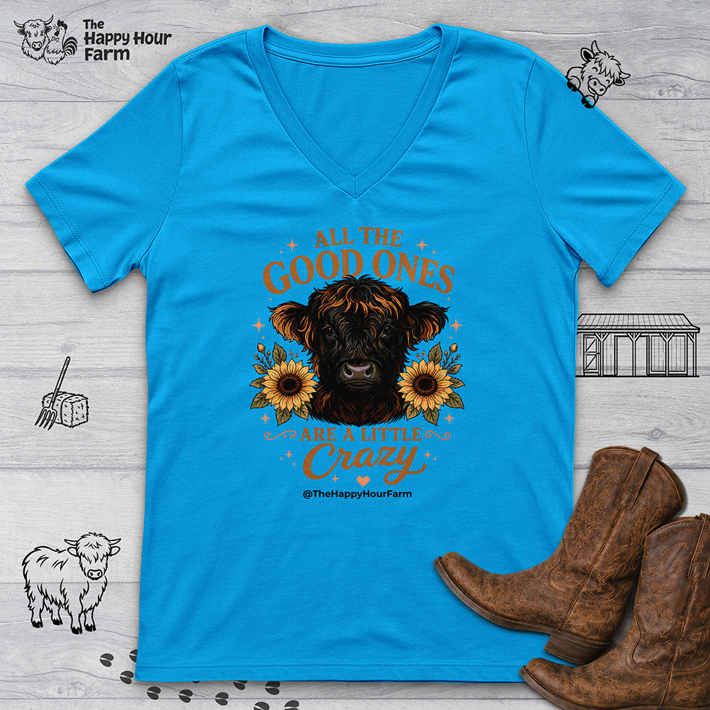 All the Good Ones V-Neck Tee