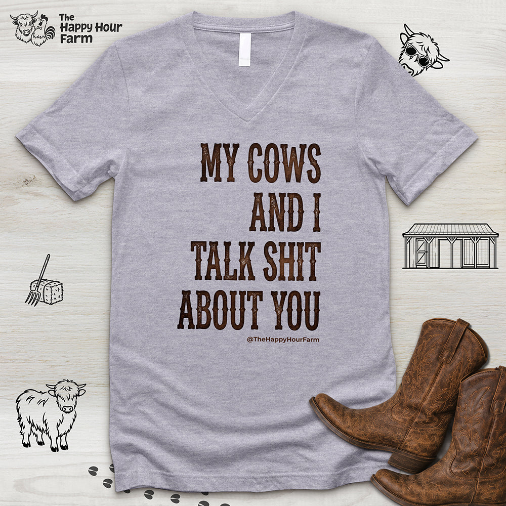 My Cows V-Neck Tee