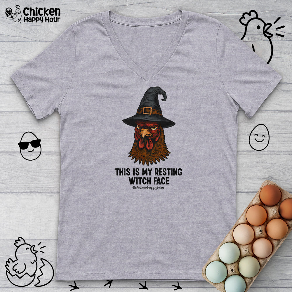This Is My Resting Witch Face V-Neck Tee