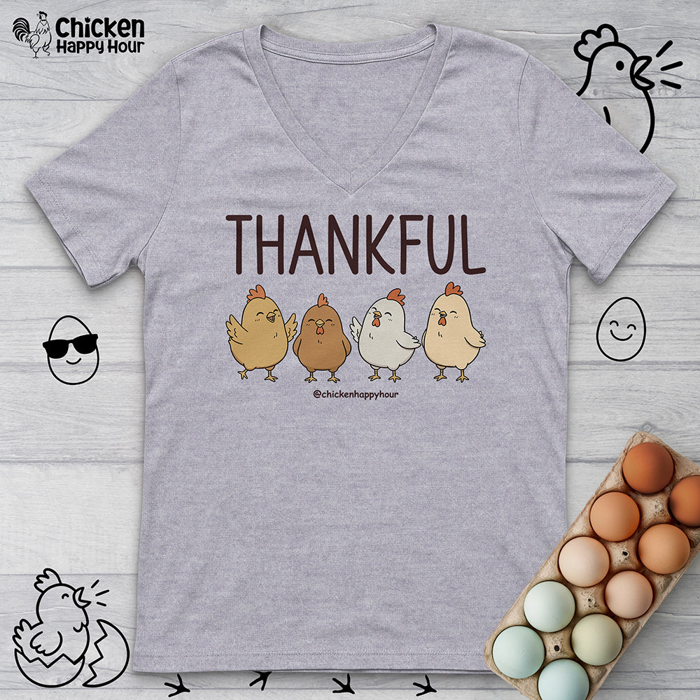 Thankful V-Neck Tee