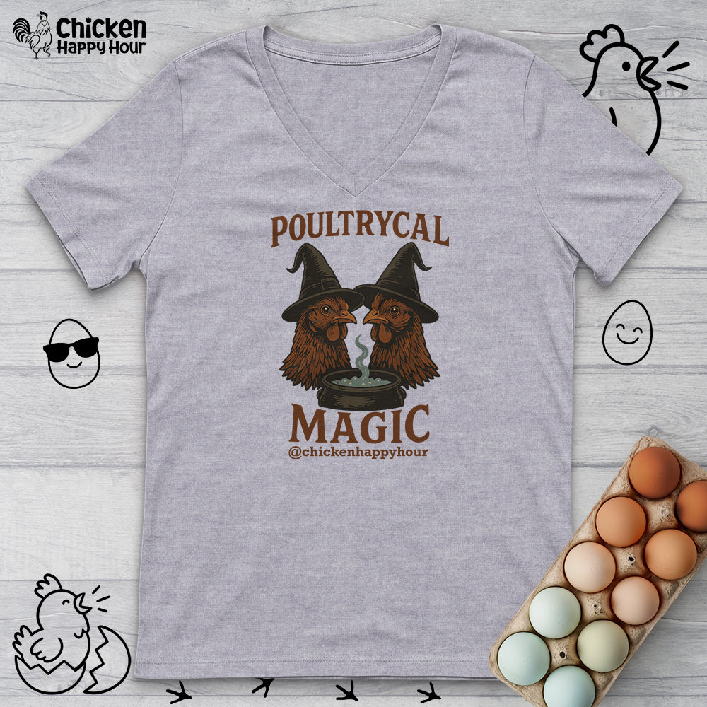 Poultrycal Magic 02 V-Neck Tee