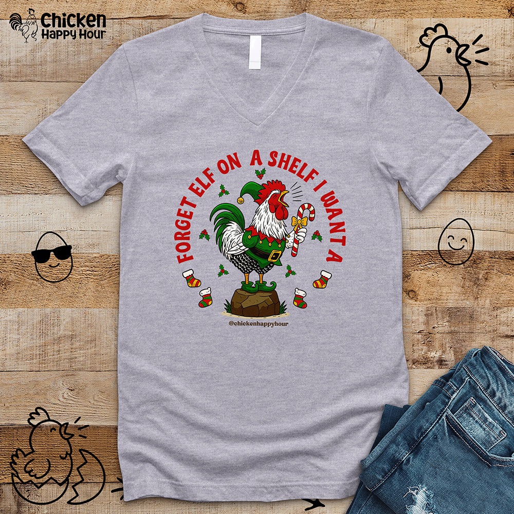 Forget Elf on a Shelf I Want A V-Neck Tee