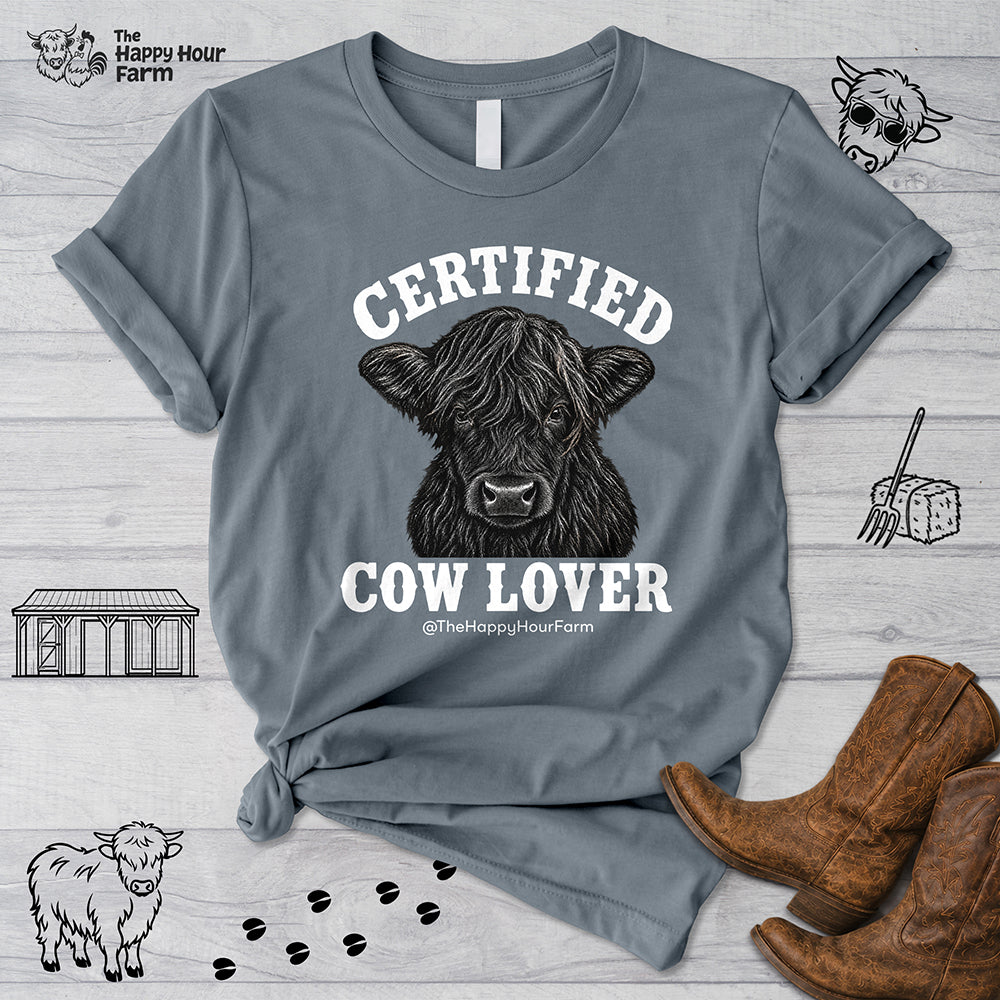Certified Cow Lover Unisex Tee