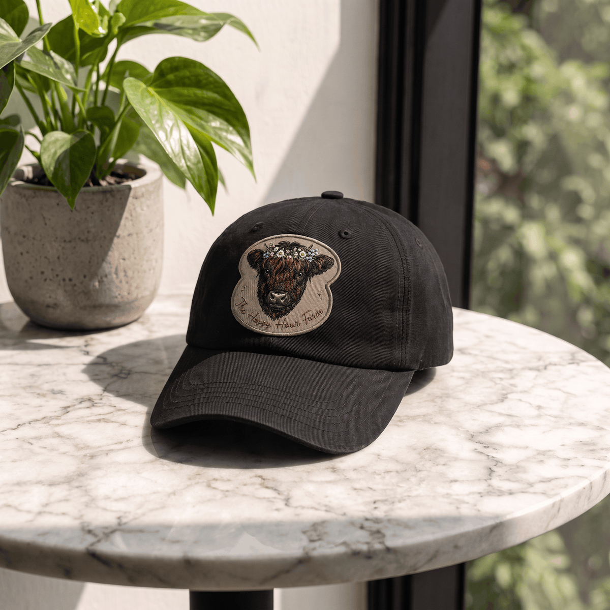 The Happy Hour Farm Dad Cap